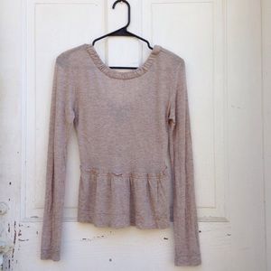 Marc by Marc Jacobs Stretchy Ruffle Long Sleeve